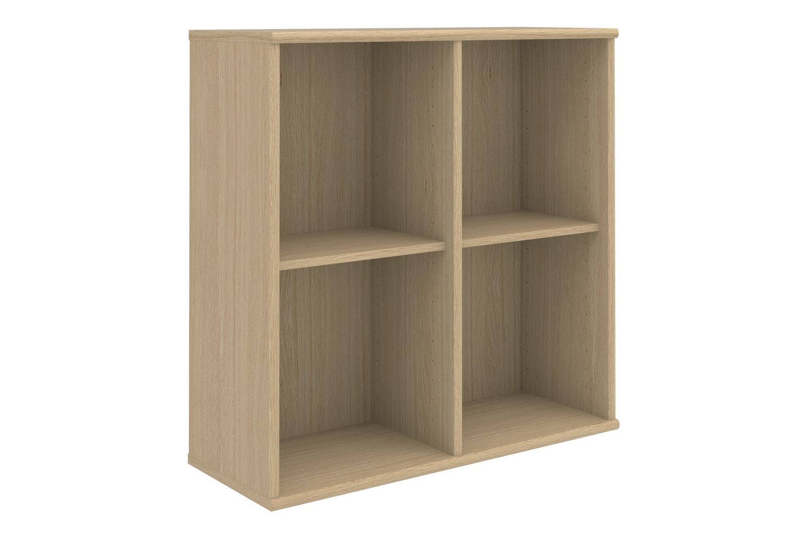 Mistral Bokyller 70x70x27cm. Mattlakkert eik. Veggmontert