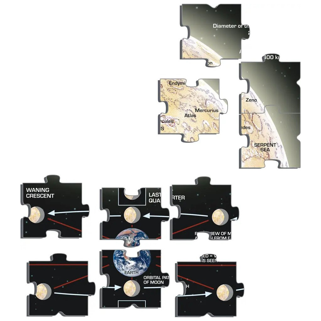 Puzzle 70 Pièces - La Lune