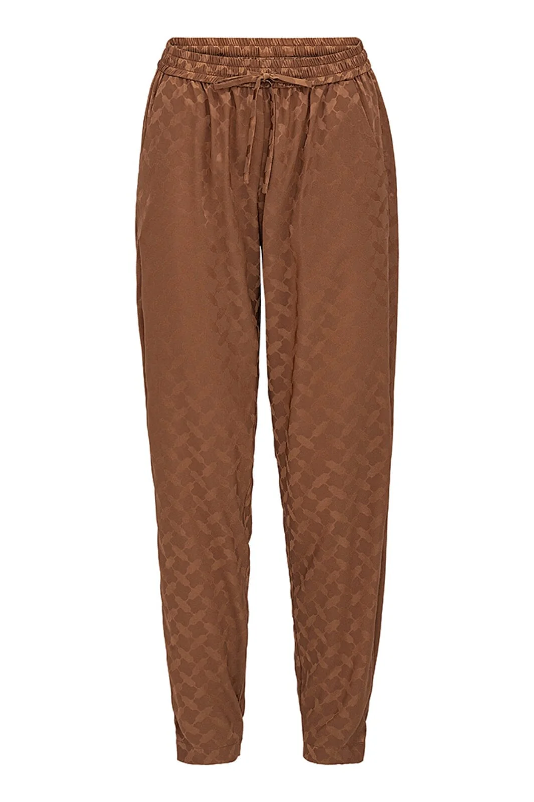 Karmamia Cora Pants camel keffiyeh jacquard