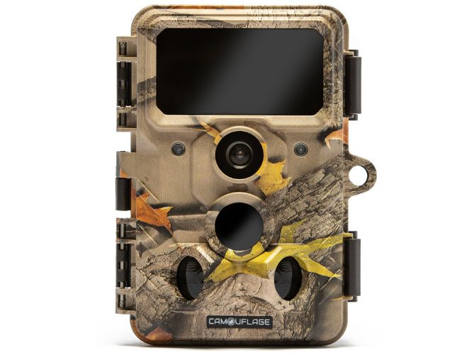 Camouflage Wildkamera EZ60 Wildkamera mit 4K-Video