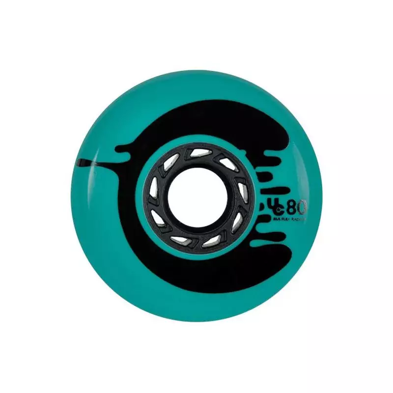 Roues roller UNDERCOVER Cosmic Roche Teal 80/86A (pack de 4)