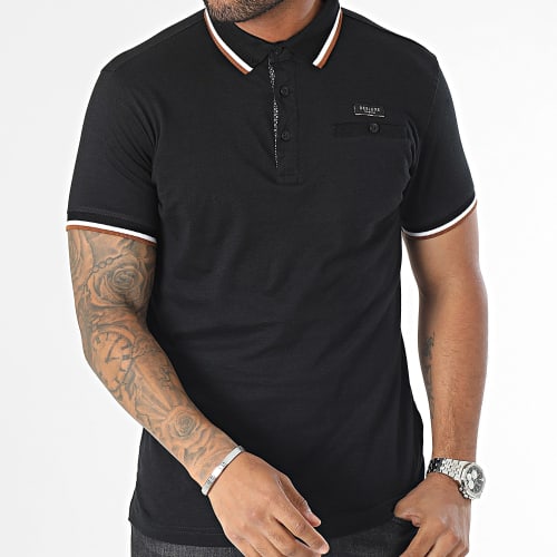 Polo Manches Courtes Drexler Noir