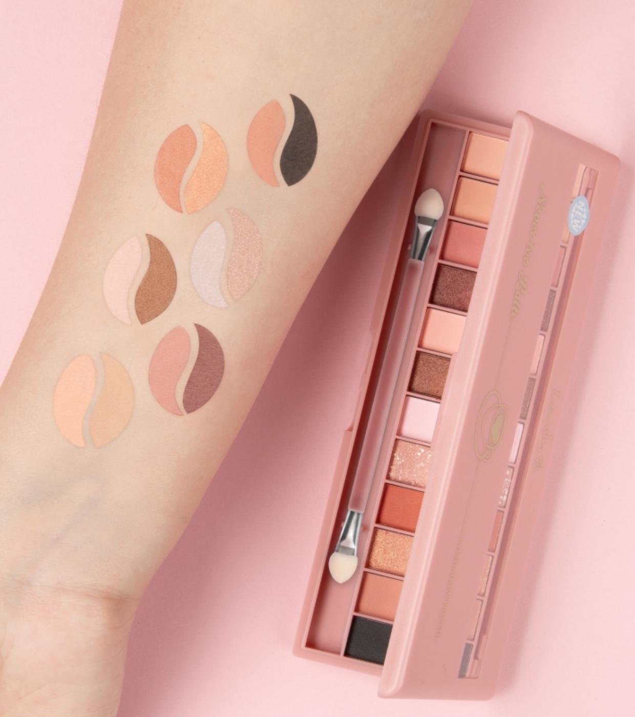 Lovely - Paleta de sombras Never too Latte