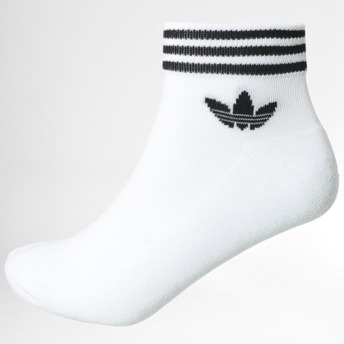 Lot De 3 Paires De Chaussettes Trefoil Ankle HC9550 Noir Blanc Gris Chiné