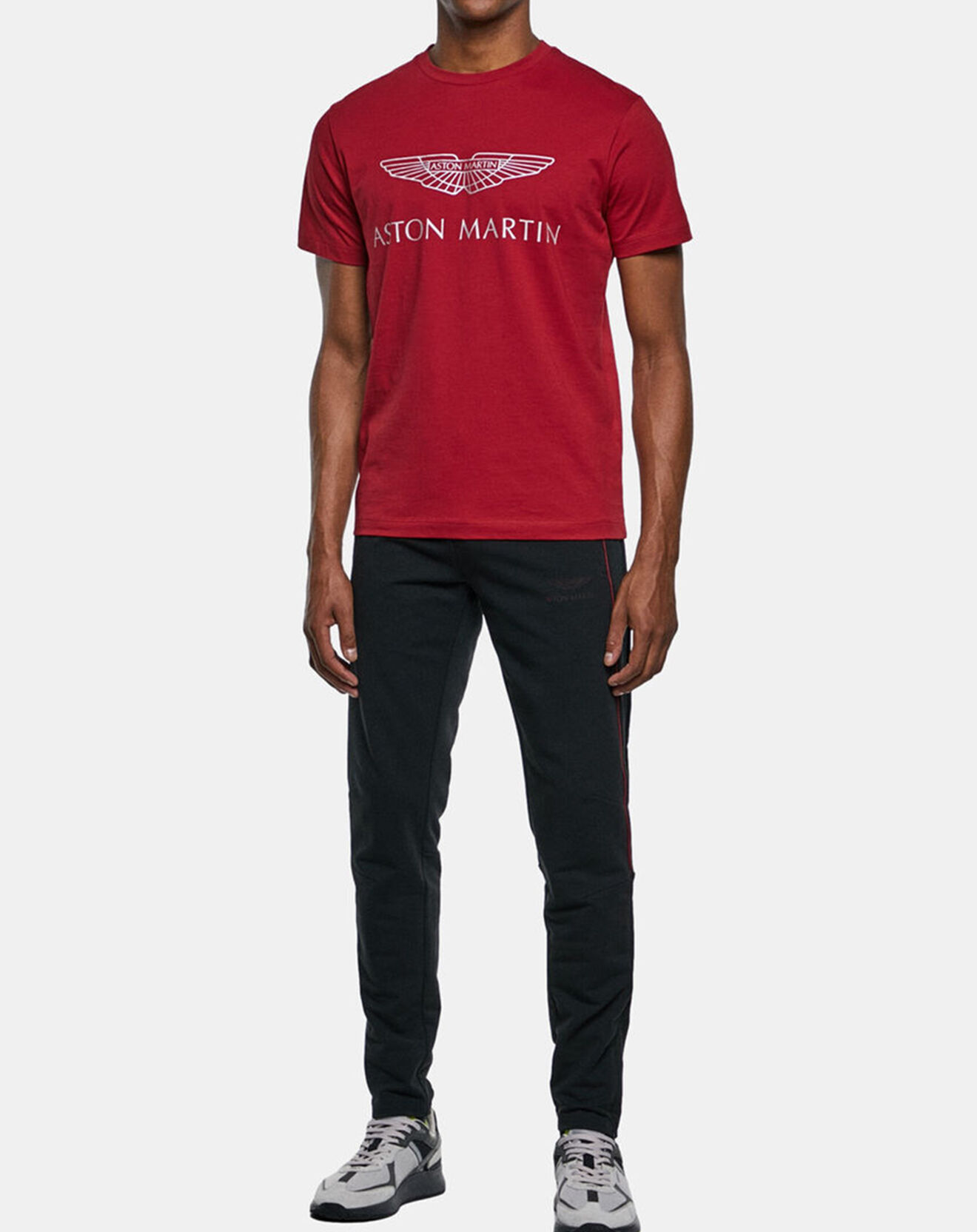 Hackett London T-Shirt Regular Fit Aston Martin Racing rouge