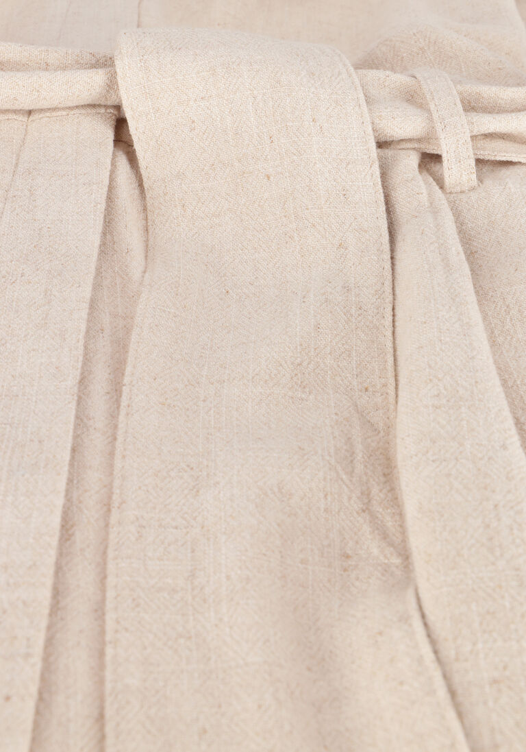 SELECTED FEMME zand selected femme jumpsuit slfviva 2/4 long linen jumpsuit