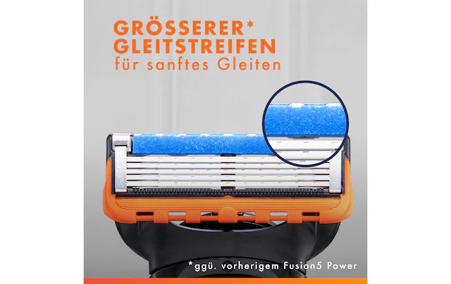 Gillette Nassrasierer »Gillette Fusion5 Power 12er + Handstück«