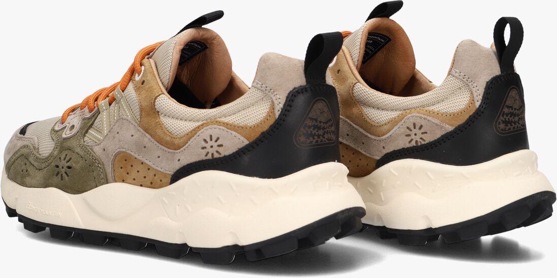 FLOWER MOUNTAIN beige flower mountain lage sneakers yamano 3 man
