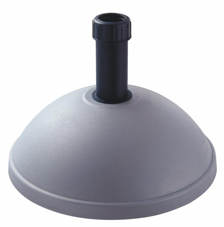 PIED PARASOL DOME 25KG GRIS
