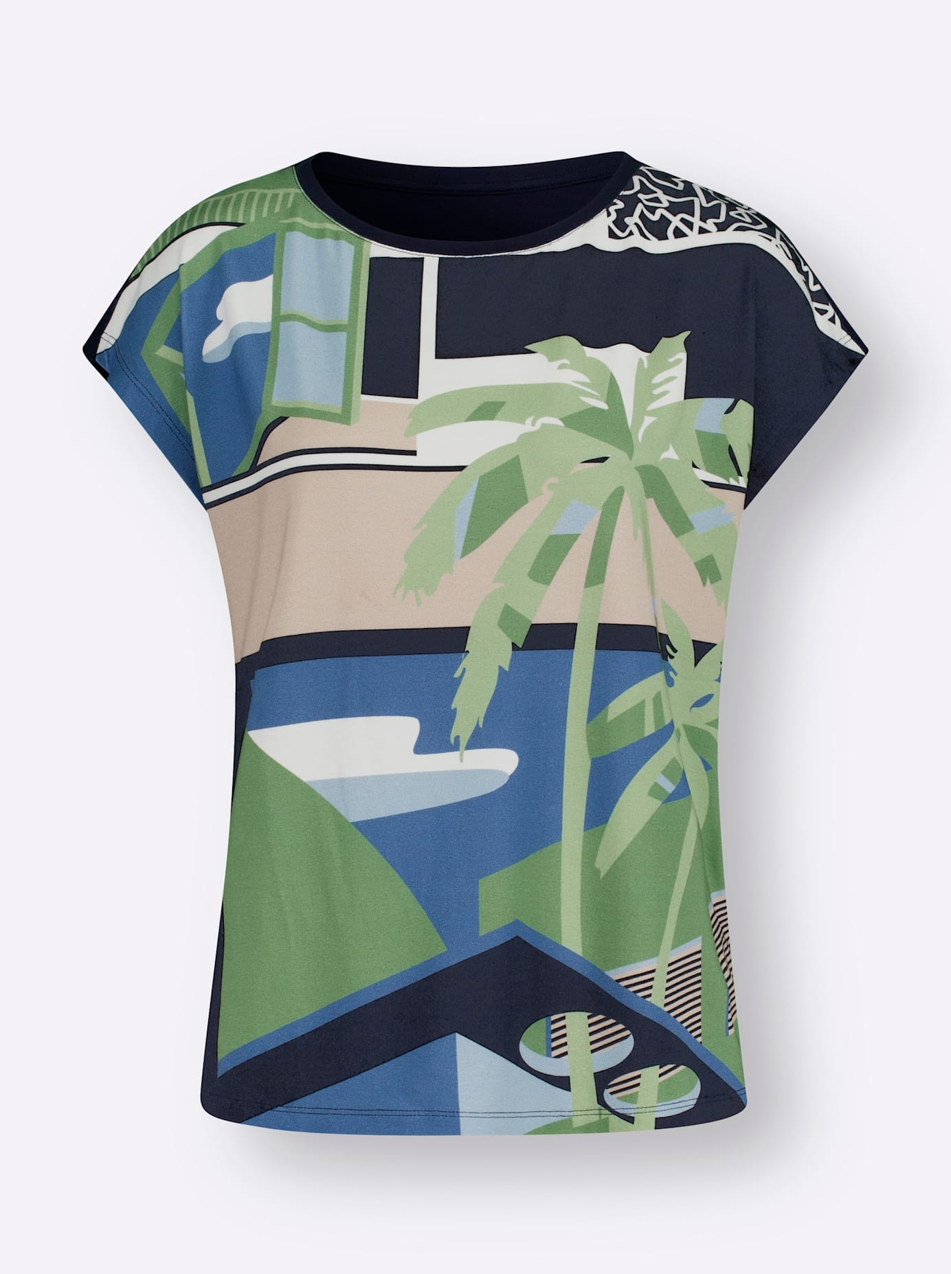 Inspirationen Print-Shirt »Druck-Shirt«, 1 Stk.