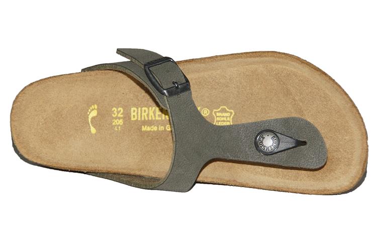 Birkenstock Gizeh BS brushed smaragdgrün