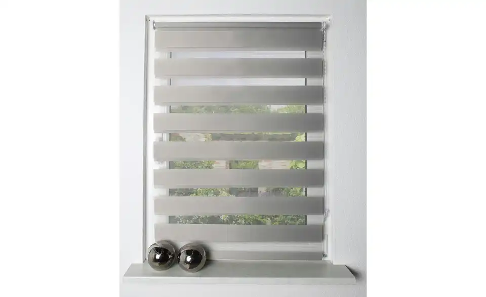Kettenzugrollo Grau 90 cm