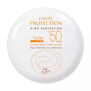 Soins Solaires - Haute protection Compact teinté Sable SPF 50 - 10g