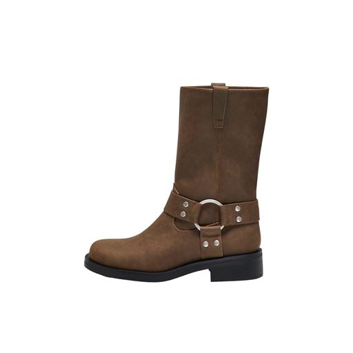 ONLY Bax-1 Biker Støvler, Brownie, 39