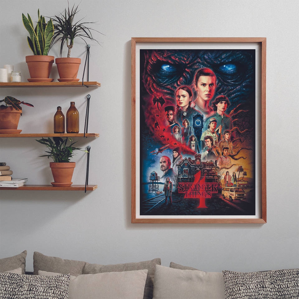 Clementoni puzzel Stranger Things S4 - 1000 stukjes