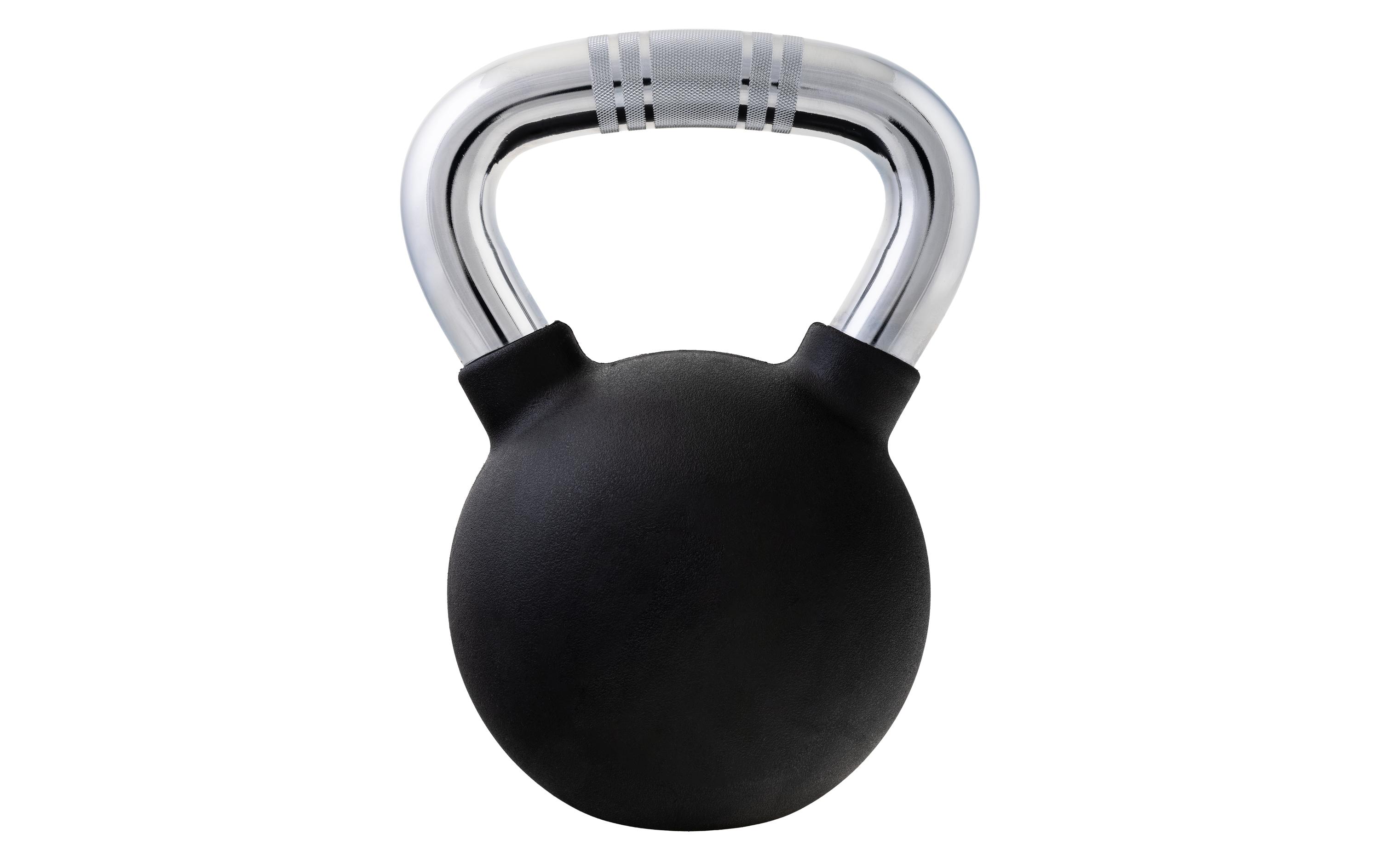 Kettlebell 16 kg, SchwarzKugelhantel für Krafttraining