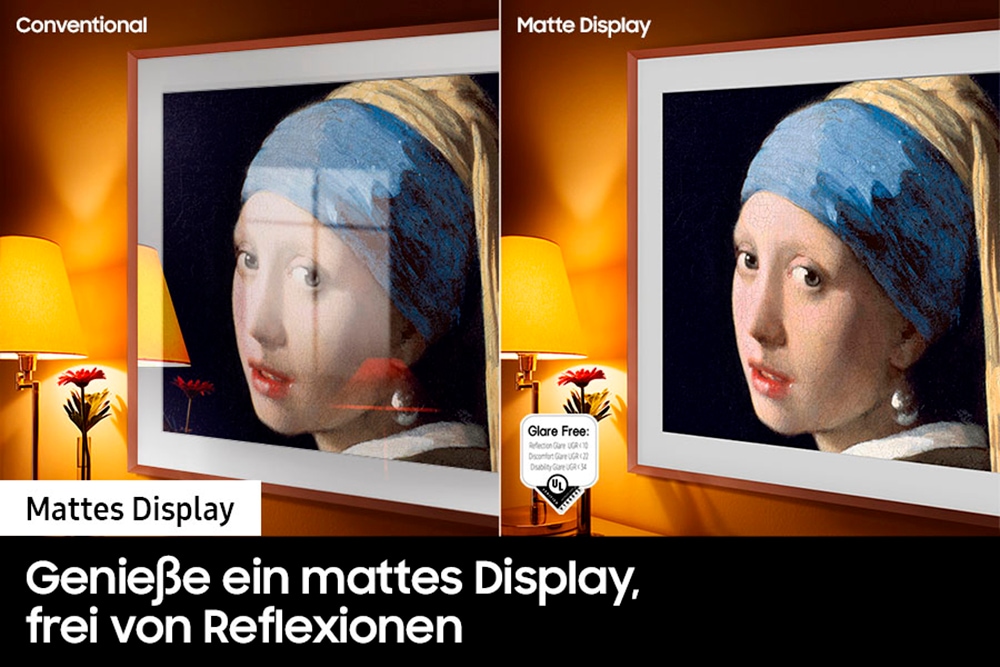 Samsung LED-Fernseher »GQ32LS03CBU« 80 cm/32 Full HD Smart-TV Mattes Display,Austauschbare Rahmen,Art Mode