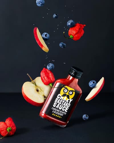 Crazy Bastard Sauce Carolina Reaper & Blueberry