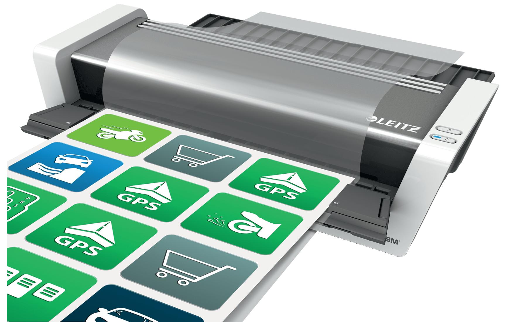 Laminiergerät iLAM Touch 2 Turbo A3, 250 mic<br>Fotofähiges Heisslaminiergerät mit «Easy Feed»-System für Formate bis A3