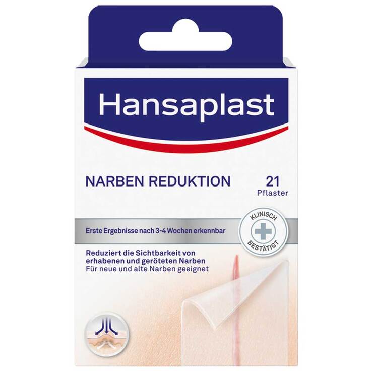 Hansaplast Pflaster zur Behandlung von Narben, 21 St