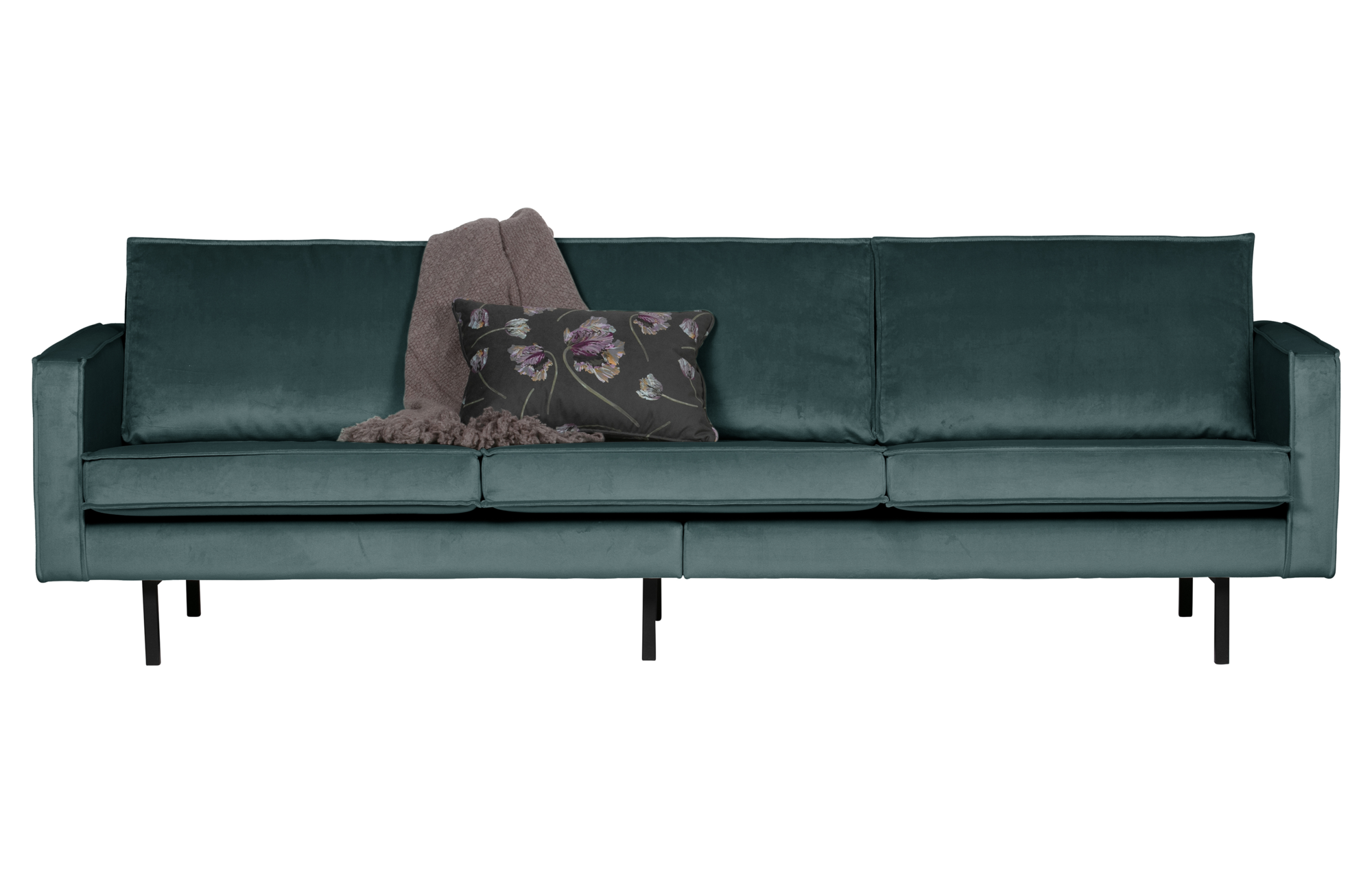 Bank Rodeo 3-zits velvet - Teal