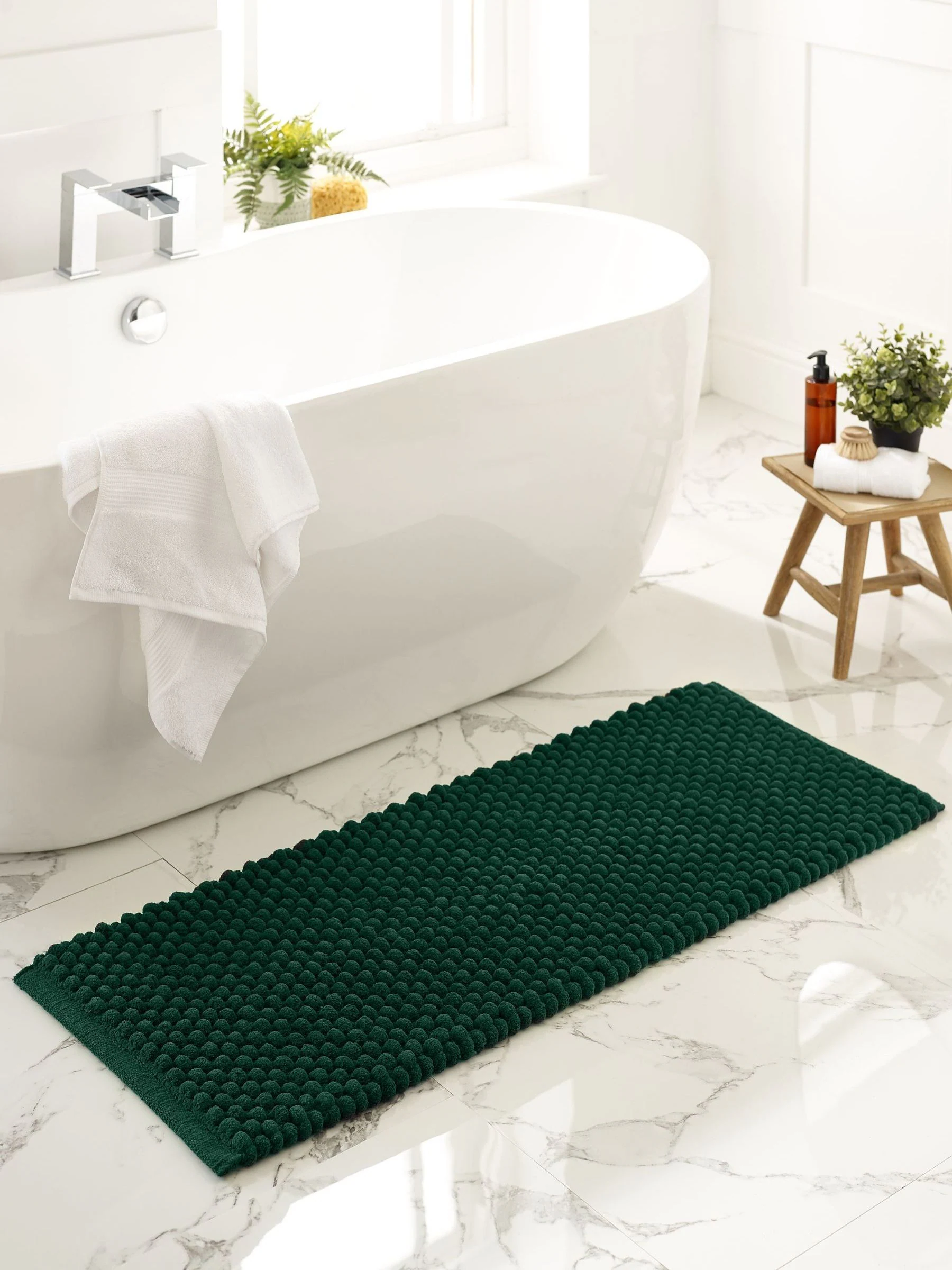Grote gebobbelde mat
