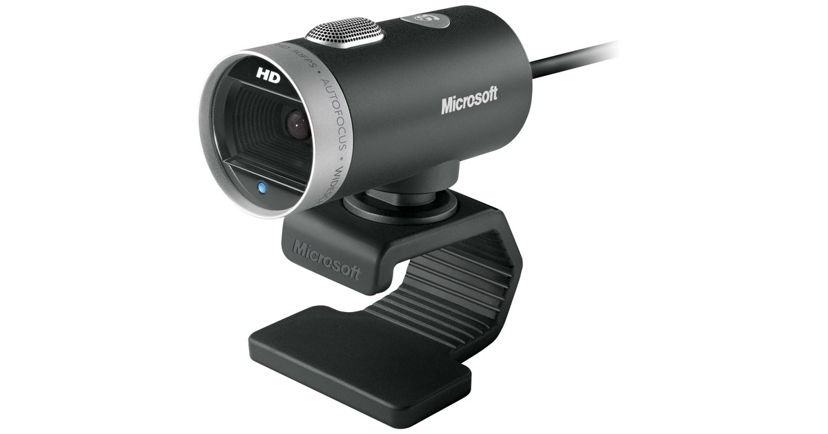 MicrosoftLifeCam Cinema for Business webcam  (Zwart/zilver, Retail)
