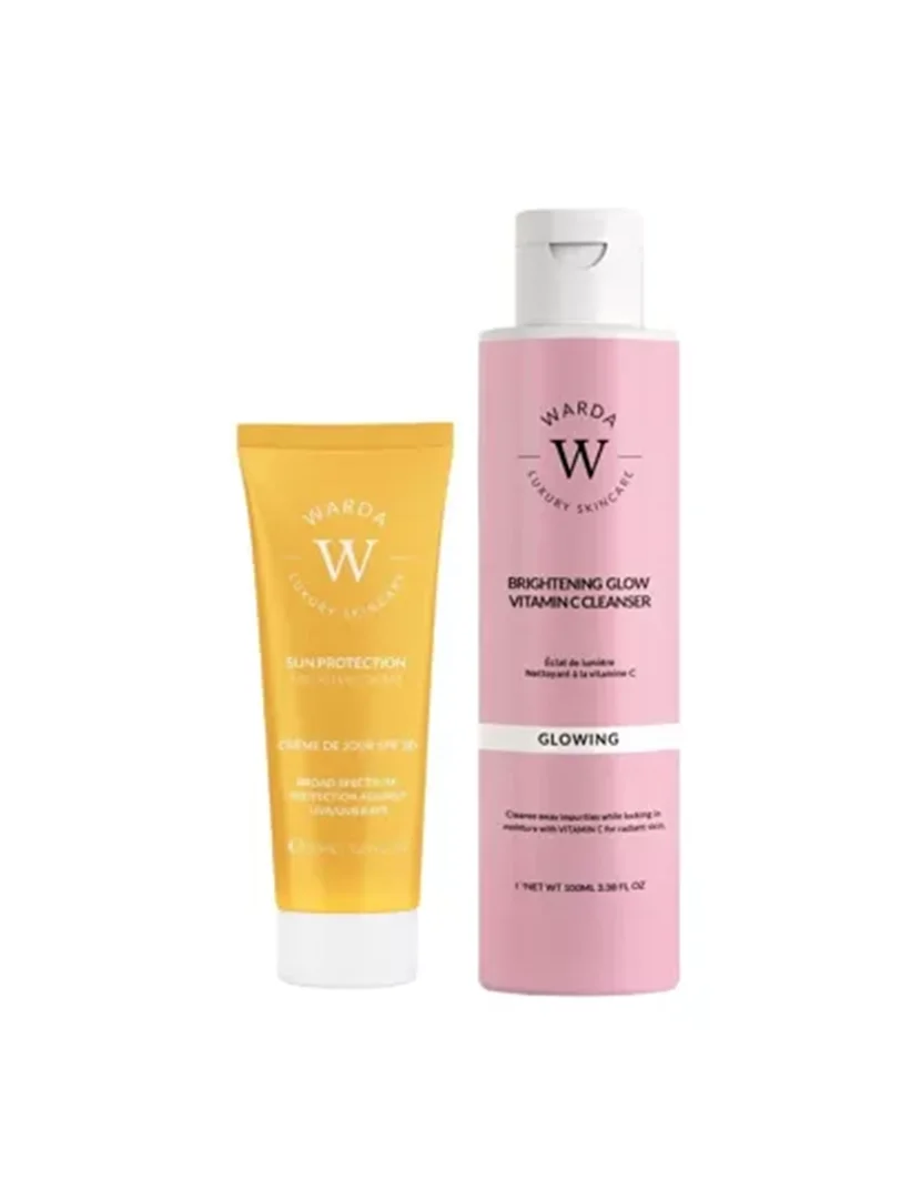 Cleanser Vitamin C Limited Edition Brightening Glow + Day Cream Sunscreen SPF 30