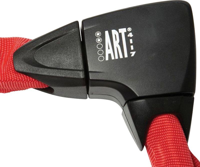 ABUS 8900 Kettingslot - ART2 - Rood - 85 cm