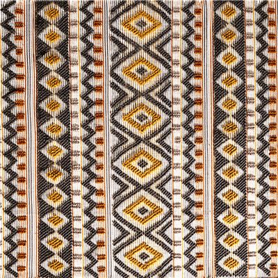 Tapis jacquard motifs tuftés