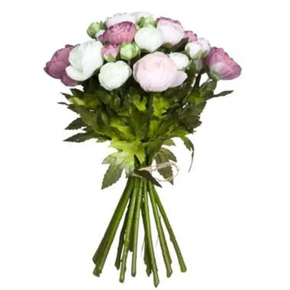 Mica Decorations Boeket Ranonkels Roze
