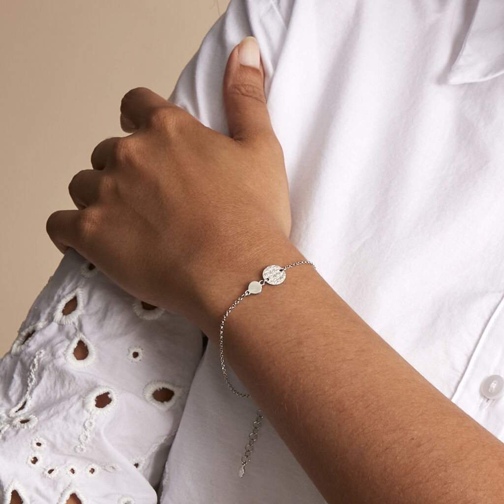 Bracelet Tatienne Argent Blanc