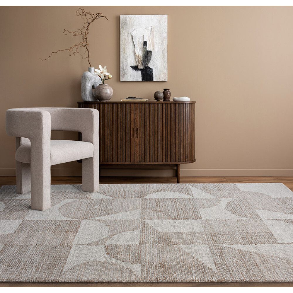 GULVTEPPE COPPA ULL/BOMULL 160X230CM BEIGE