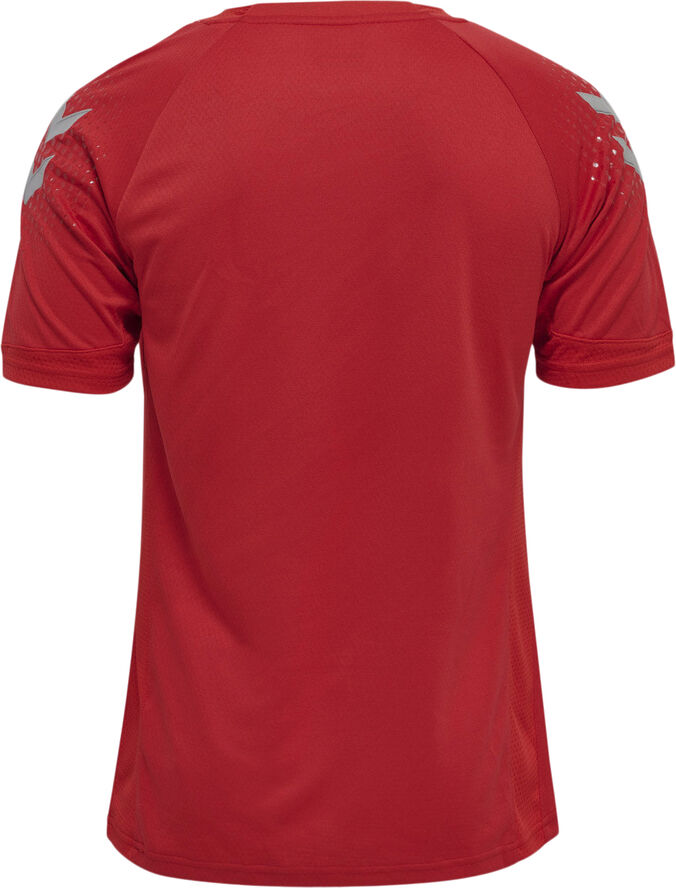 Hummel Lead Poly T-shirt Rød