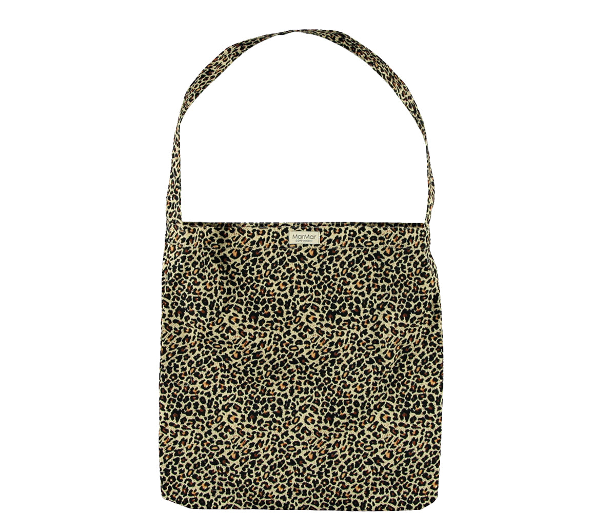 Leo Bag, Stof net - Brown Leo