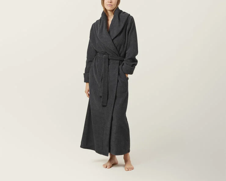 Karmameju Skincare Bathrobe, Mount Everest, dark grey Grå
