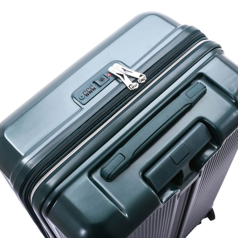 Valise rigide 9925 Extensible 66 cm Vert