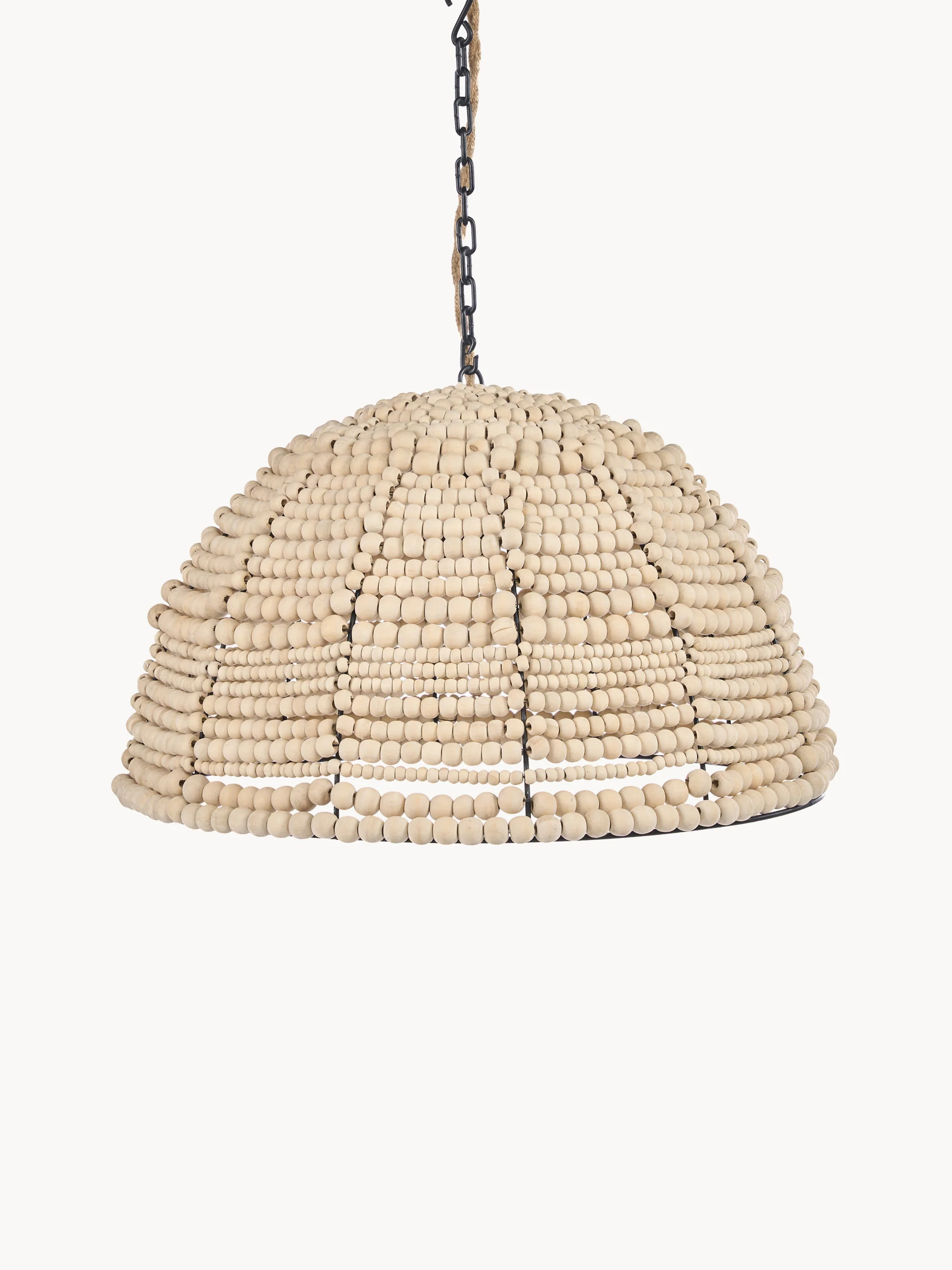 Handgemaakte hanglamp Dome van suarhout
