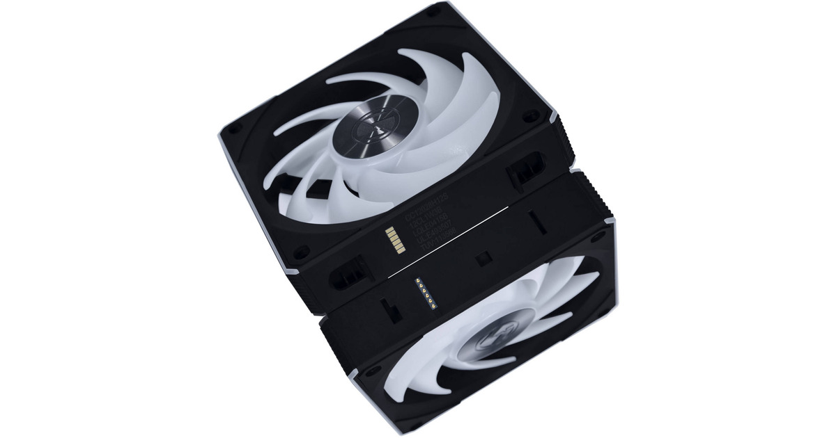 Lian LiUNI FAN CL120 Wireless RGB case fans  (Zwart, 3 stuks, 120 x 120 x 28 mm, PWM)