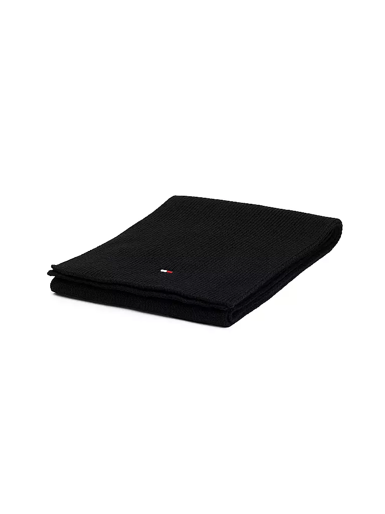 TOMMY HILFIGER Jungen Schal  schwarz