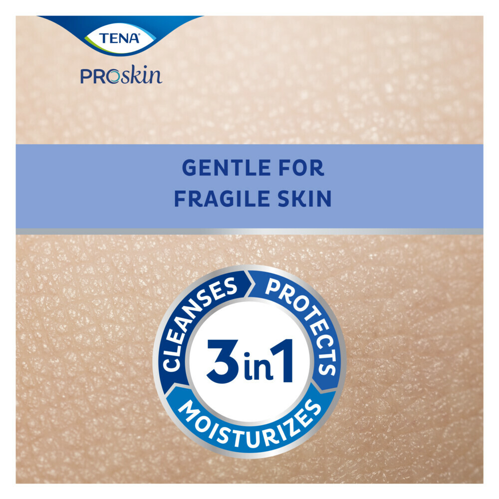 3x TENA Proskin Wash Cream Pompfles500 ml