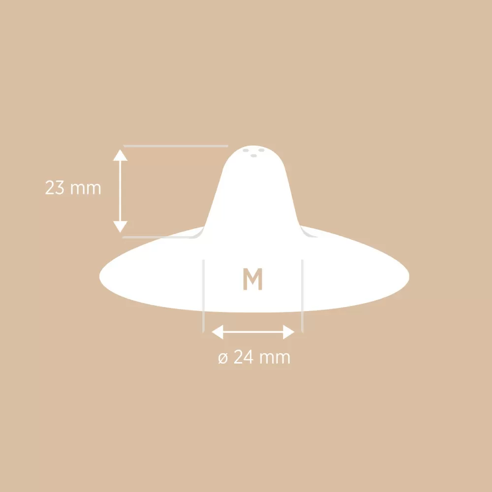 Hevea Ammebrik, Medium - 2 stk.