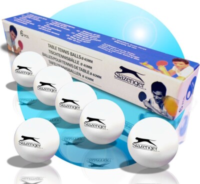 Slazenger Bordtennis Bolde - 6 Stk