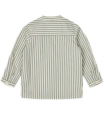 Liewood Hemd - Austin - Garden Green/Creme De La Creme