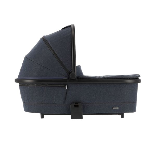 Qute Q-Rider Plus Kinderwagen - Denim Blue | Kidsriver Curve Autostoel - Black