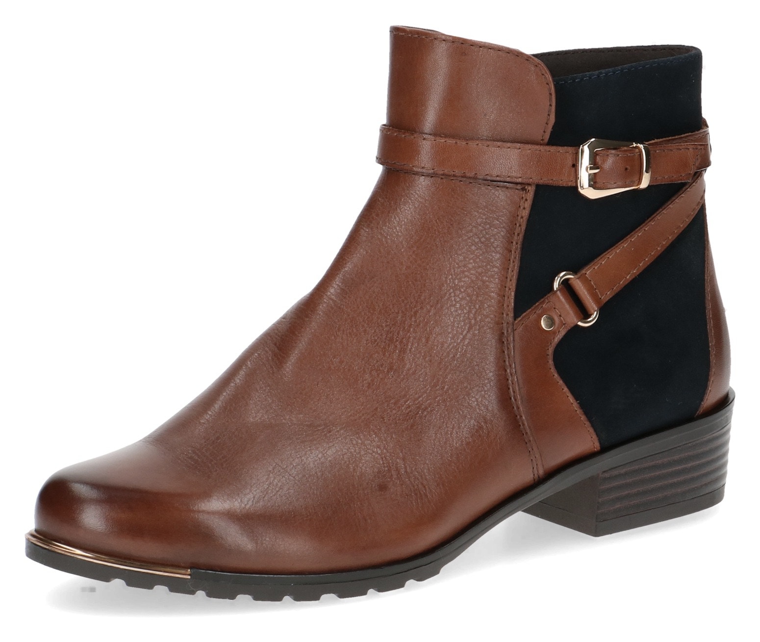 Caprice Stiefelette  , Blockabsatz, Boots mit Zierschnalle und Zierriemchen