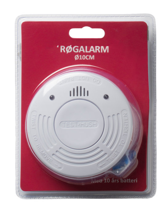 Røgalarm optisk Ø10 cm - Elworks