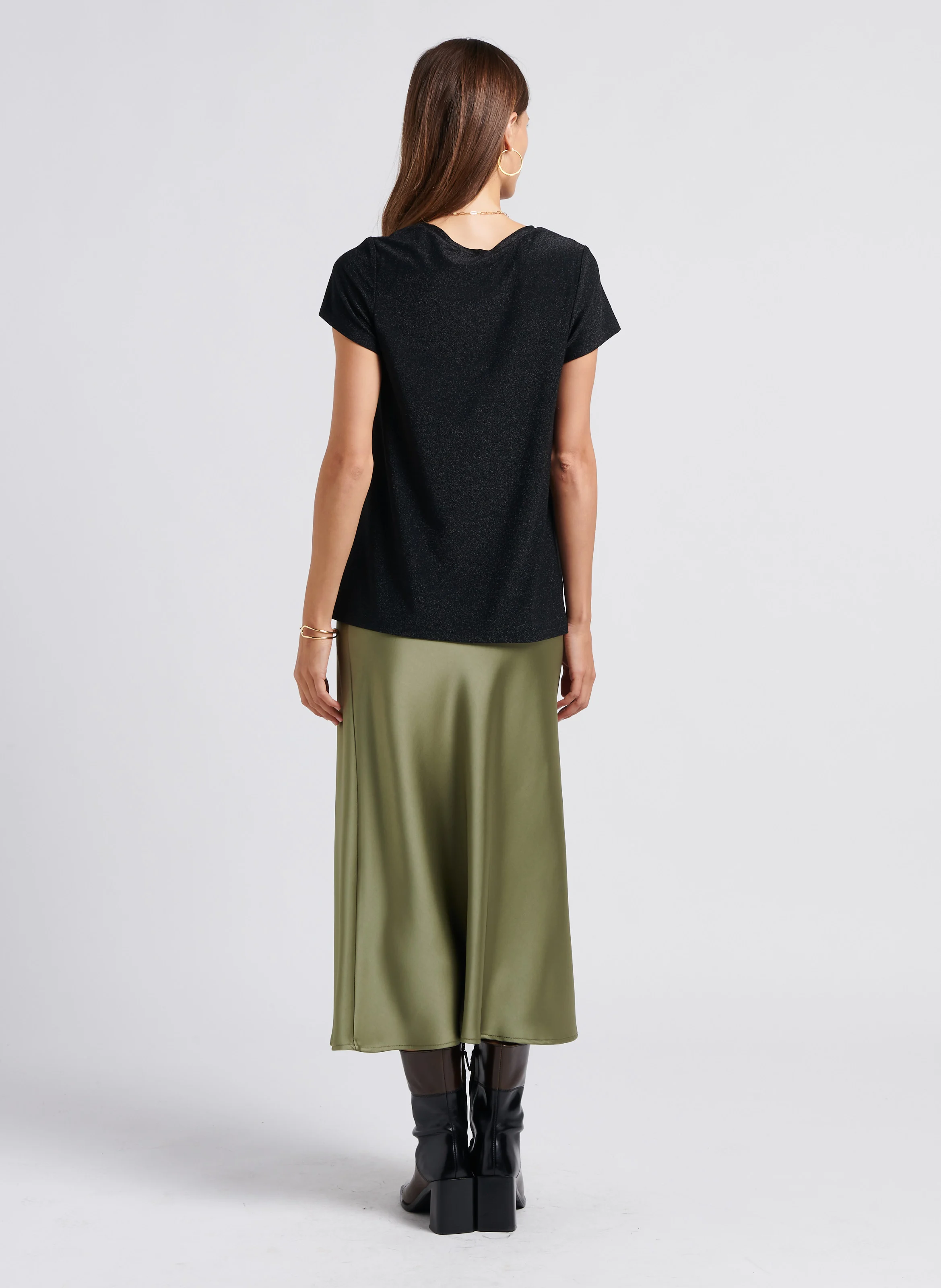 Bottines en cuir | Noir
