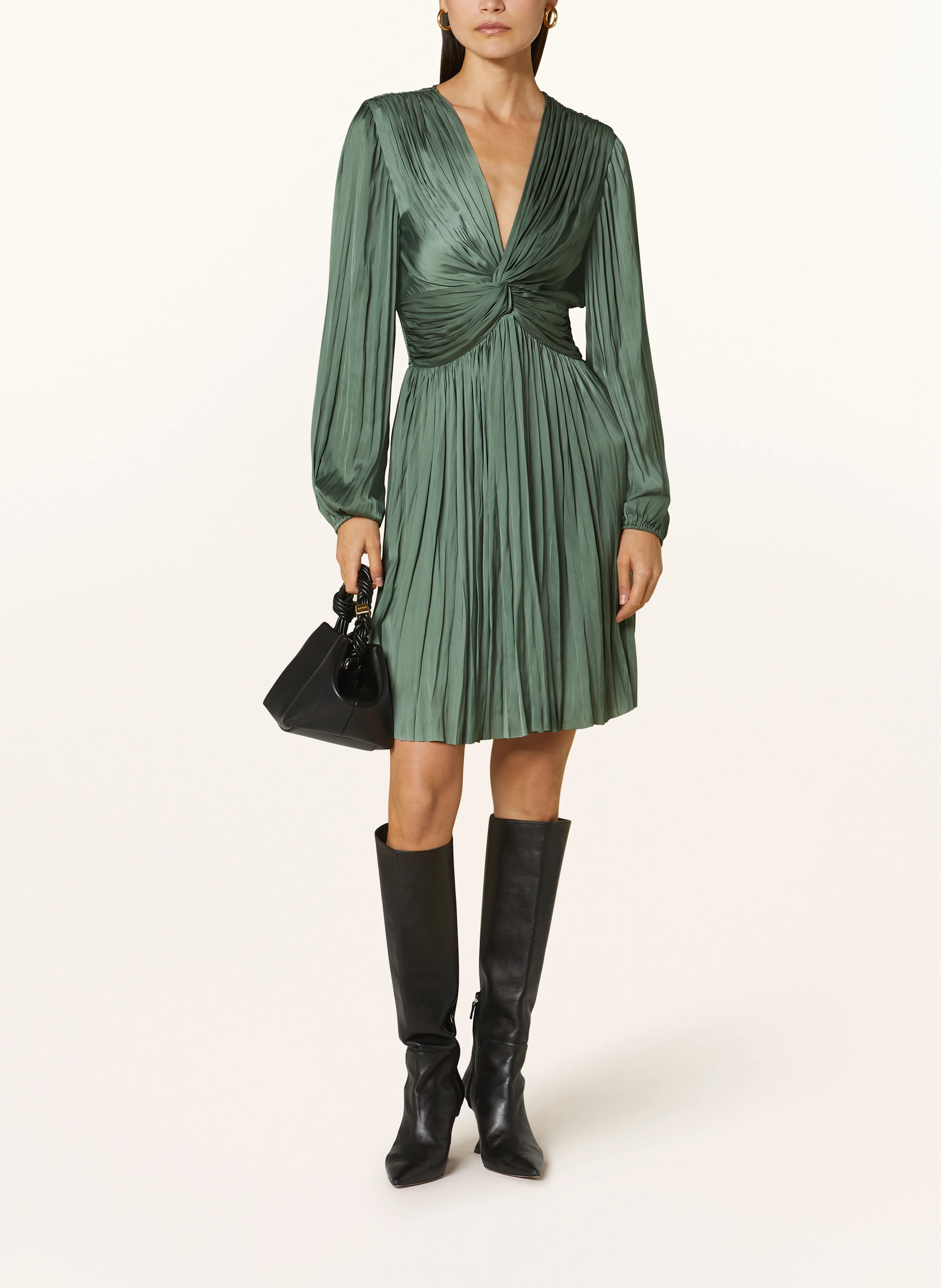 RIANI Plisseekleid