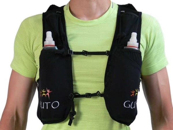 Guto UltraFun GUTO, svart, størrelse XS - superlett ryggsekk / løpe- og turvest, EAN 5909876571162